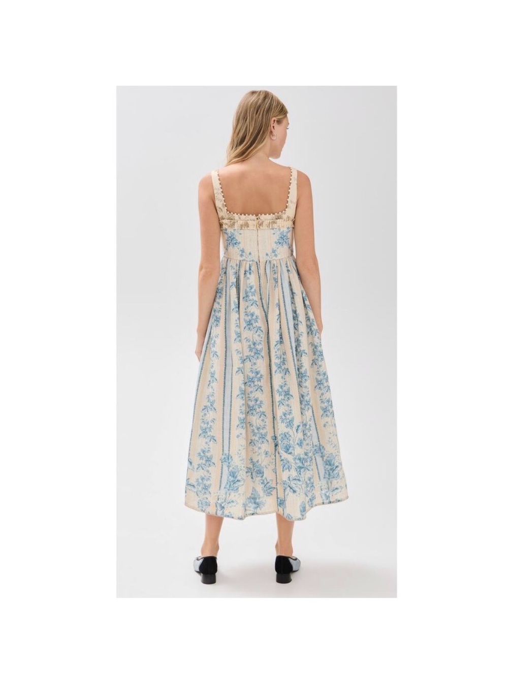 Agua by Agua Bendita Barbara Bougainvillea Midi Dress Size: Medium - Picture 4 of 14